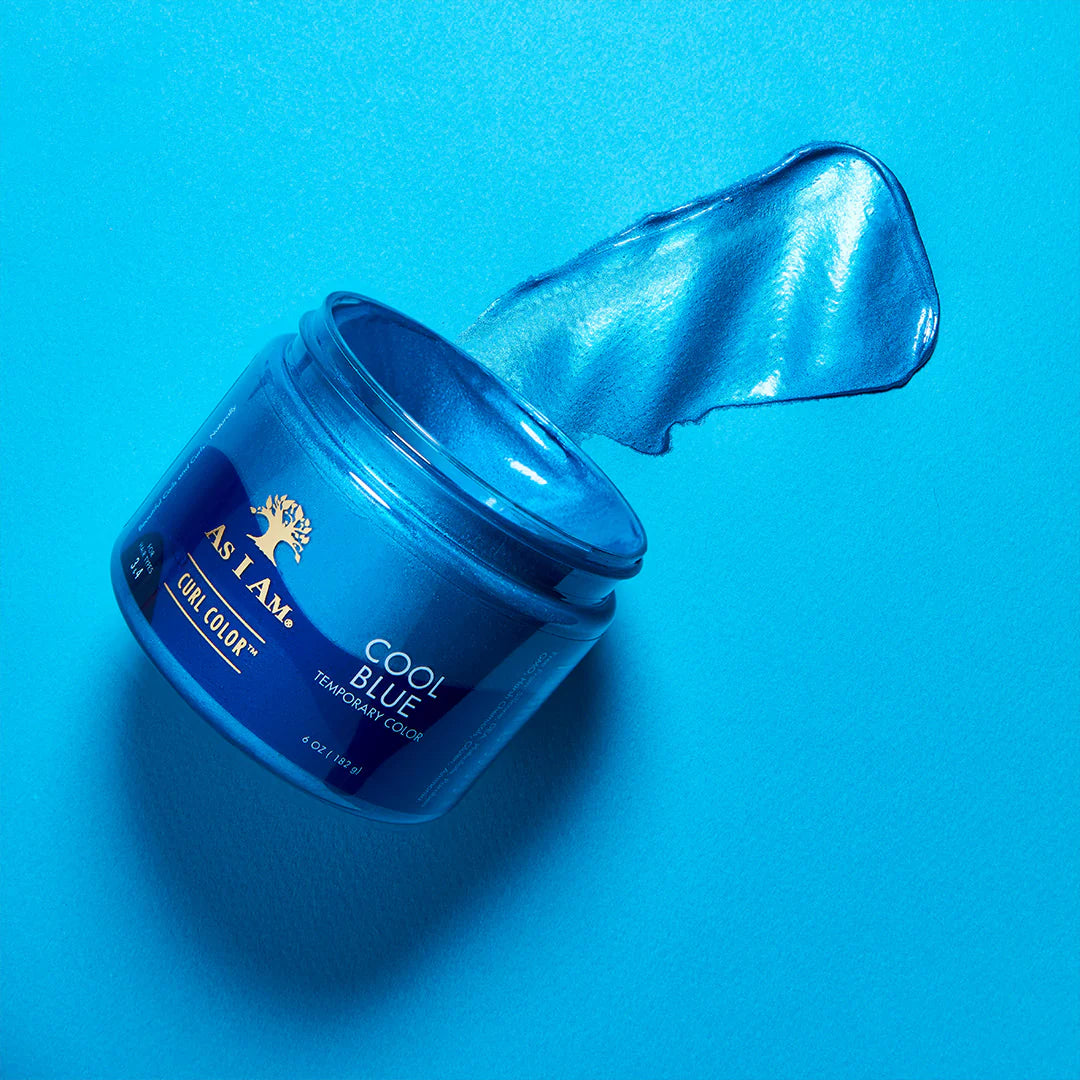 As I Am Curl Color Cool Blue Temporary Color 182g