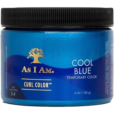 As I Am Curl Color Cool Blue Temporary Color 182g