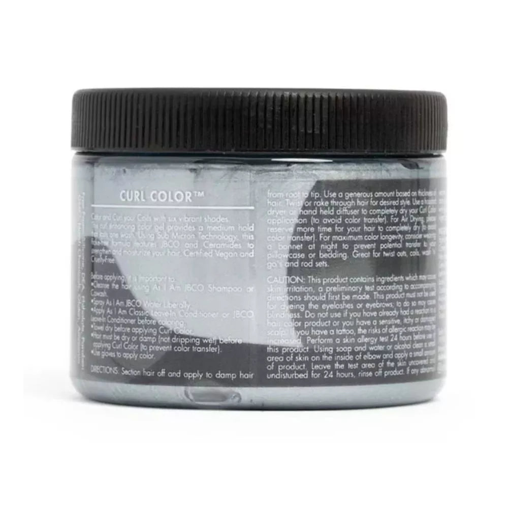 As I Am Curl Color Sassy Silver Argent Temporary Color 182g