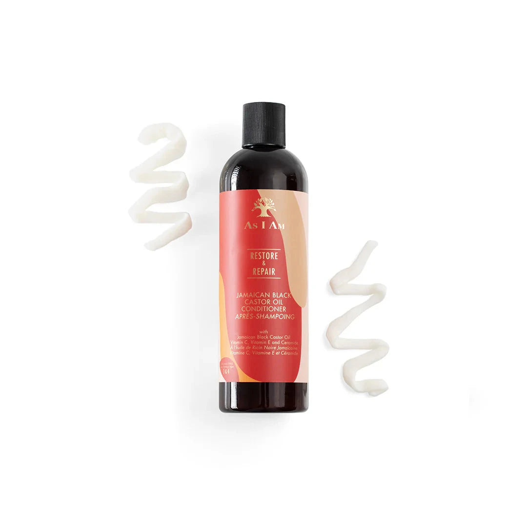 As I Am Restore And Repair JBCO Castor Oil Conditioner 355ml