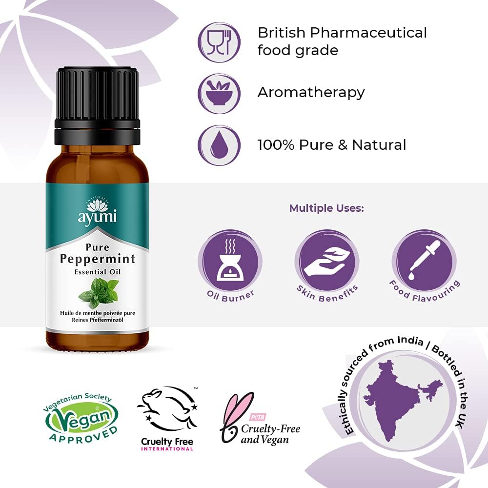 Ayumi Naturals Ayumi Pure Peppermint Essential Oil 15ml