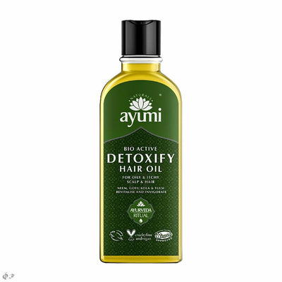 Ayumi Naturals Bio Active Detoxify Hair Oil Vegan & Cruelty Free 150ml