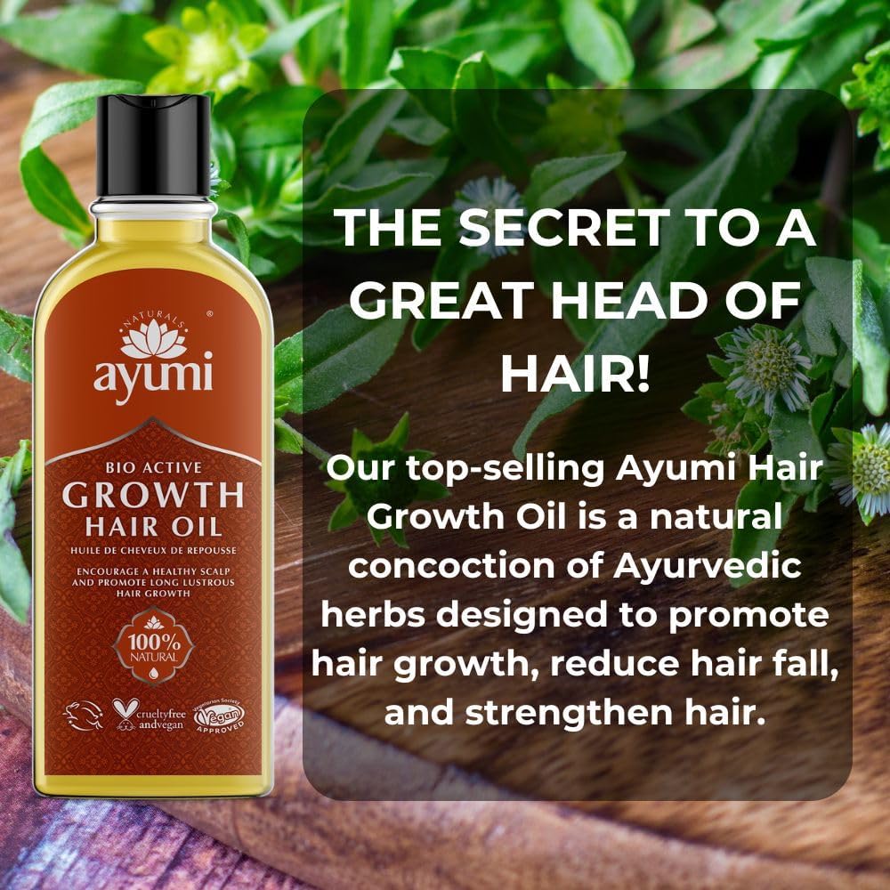 Ayumi Naturals Natural Growth Bio Active Hair Oil 150ml