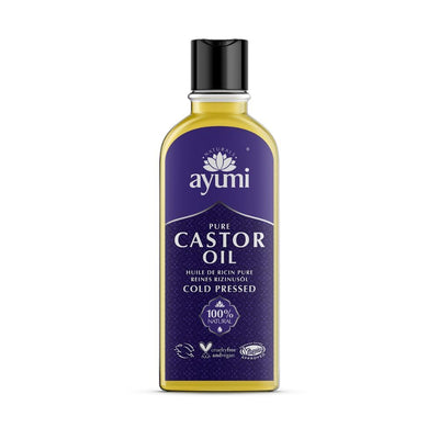 Ayumi Naturals Pure Castor Oil Cold Pressed 150ml