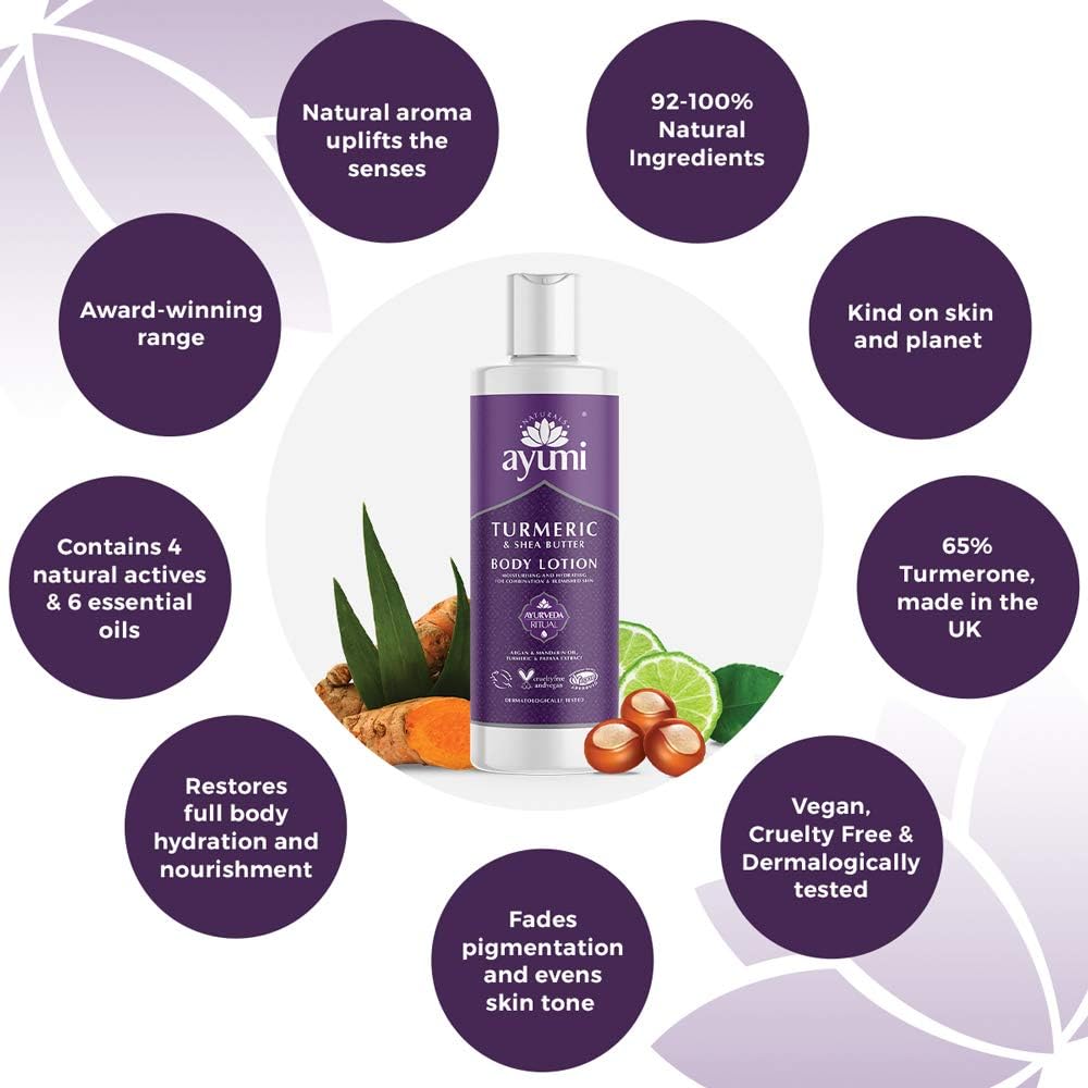 Ayumi Turmeric And Shea Butter Body Lotion 250ml