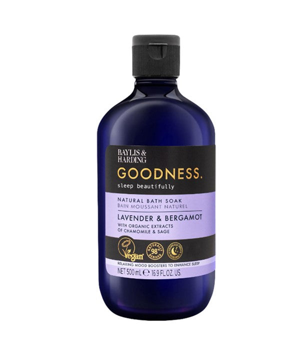 Baylis And Harding Baylis Goodness Lavender And Bergamot Natural Bath Soak