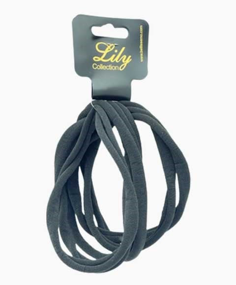 Bellissemo Lily Collection Thin Long Elastic Headband EB145BK