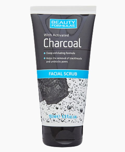 Beauty Formulas Charcoal Activated Facial Scrub