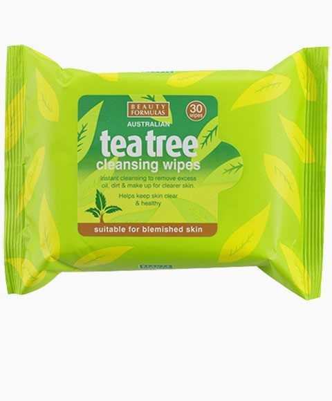 Beauty Formulas  Tea Tree Cleansing Wipes