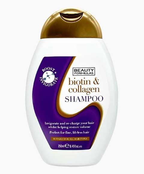 Beauty Formulas Biotin And Collagen Shampoo