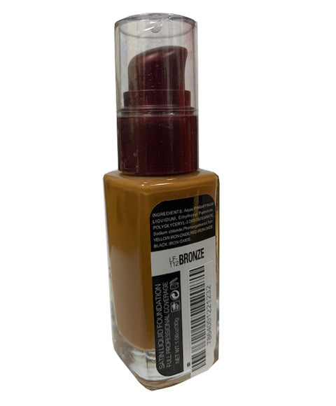 Beauty Forever BF Satin Liquid Foundation LF112 Bronze