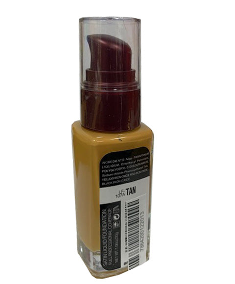 Beauty Forever BF Satin Liquid Foundation LF107A Tan