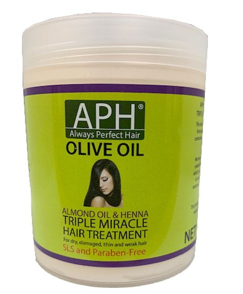 Aphrodite Organic Olive Oil Triple Miracle Hair Treatment
