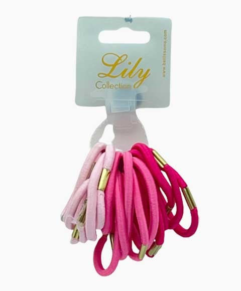 Bellissemo Lily Collection Hair Tie RS0310 Pink