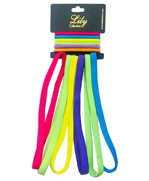Bellissemo Lily Collection Multi Layer Long Elastic Headband RS162