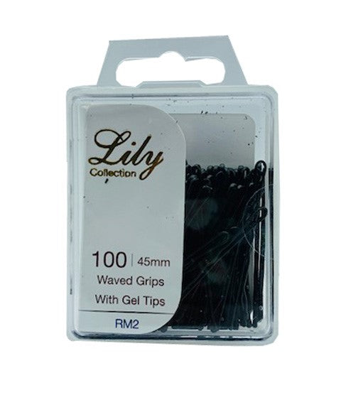 Bellissemo Lily Black Bob Pins RM2