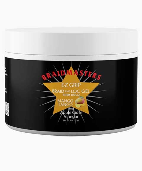 Braid Masters Braids Masters EZ Grip Mango Tango Firm Hold Braid And Loc Gel
