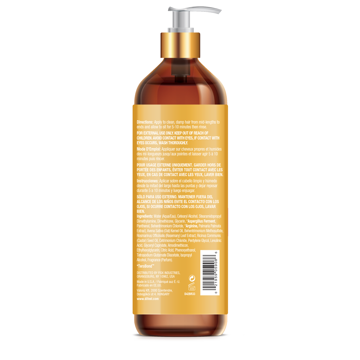 Difeel Bond Repair Sulfate Free Conditioner 1L