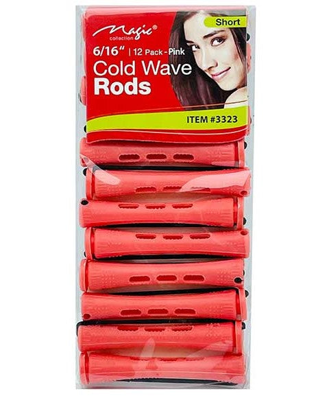 Bee Sales Cold Wave Rods Pink 3323