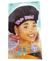 Murry Collection  Soft Satin Silky Sleep Cap Black