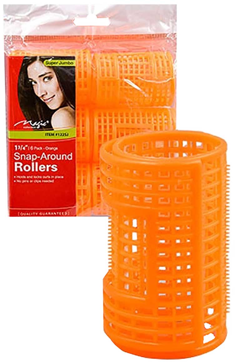 Bee Sales Snap Around Rollers Orange 122SJ