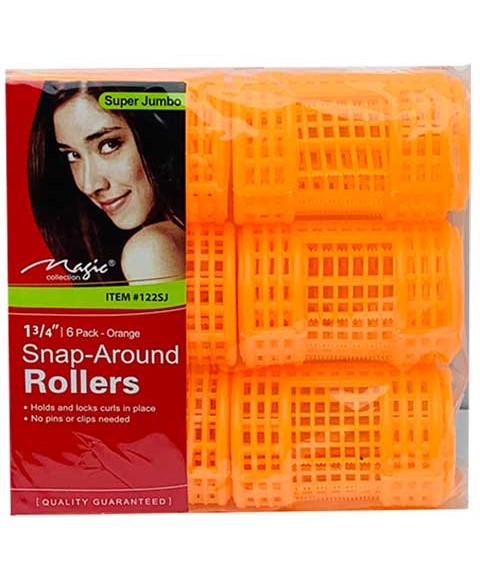 Bee Sales Snap Around Rollers Orange 122SJ