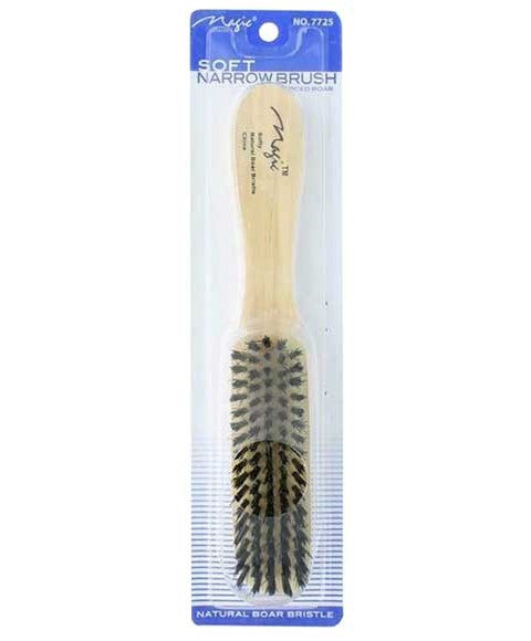 Bee Sales Magic Collection Natural Boar Bristle Soft Narrow Brush 7725