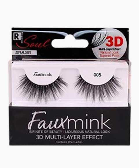 Bee Sales Response Soul Faux Mink 3D Effect Eyelash 005