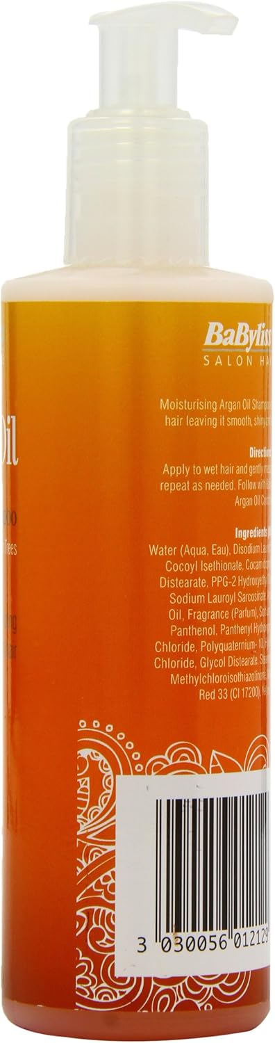 BaByliss Argan Oil Moisturising Shampoo 250ml