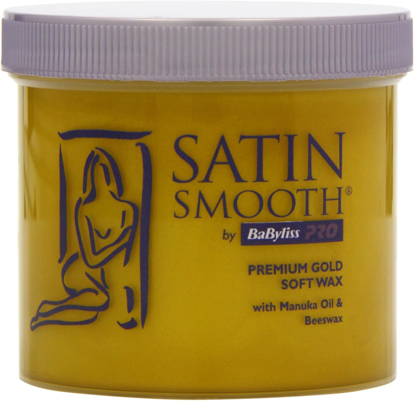 BaByliss Satin Smooth Premium Gold Soft Wax 425g