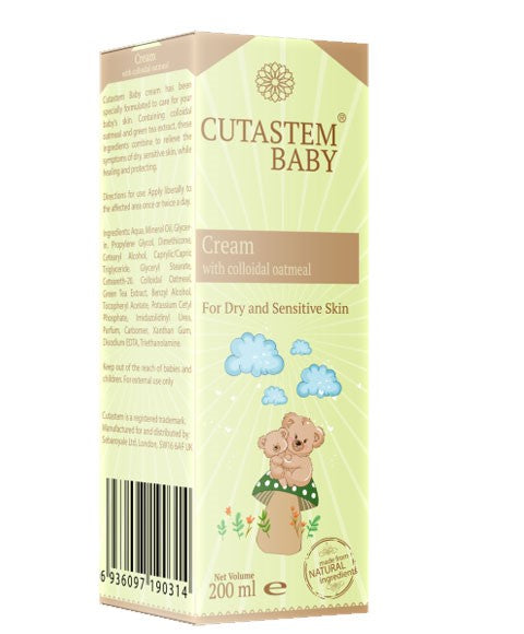Cutastem Baby Cream With Colloidal Oatmeal
