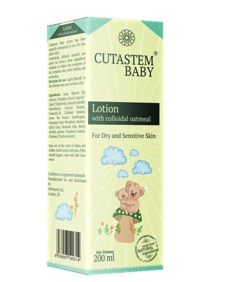 Cutastem Baby Lotion With Colloidal Oatmeal