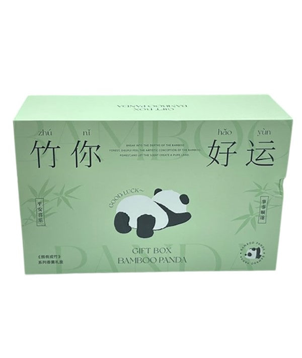 Good Luck Bamboo Panda Aromatherapy Gift Box