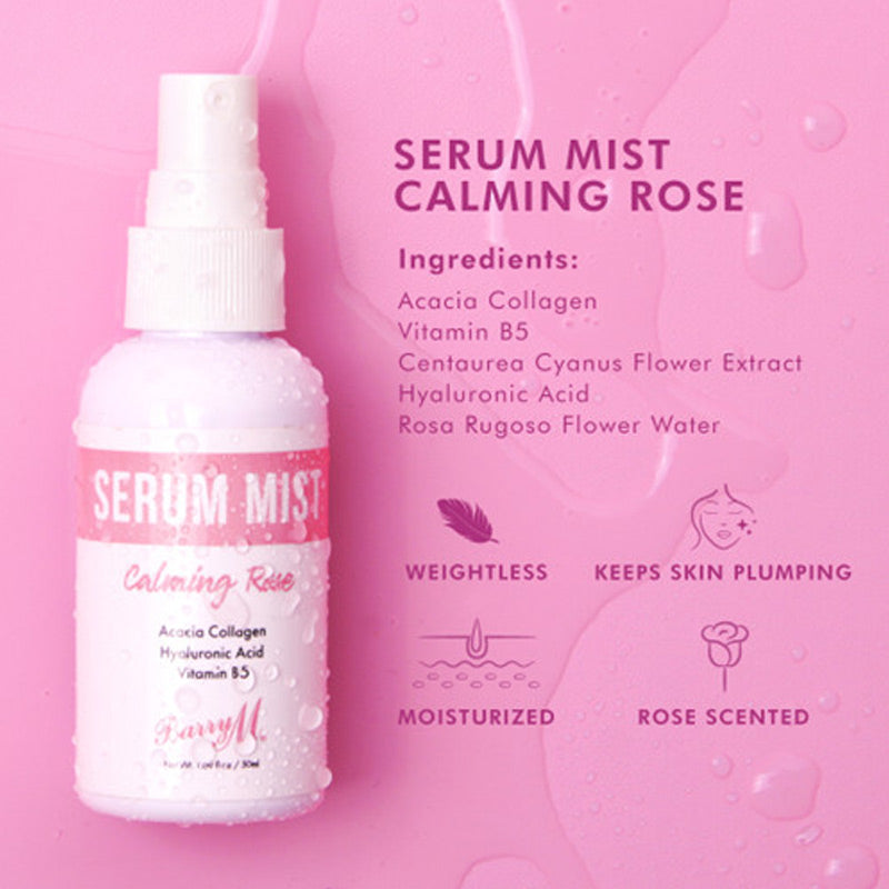 Barry M Calming Rose Serum Mist 50ml