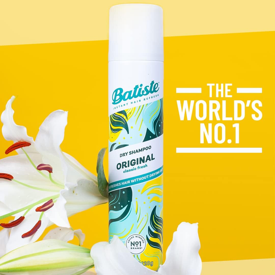 Batiste Dry Shampoo Spray Classic Fresh Original 280ml