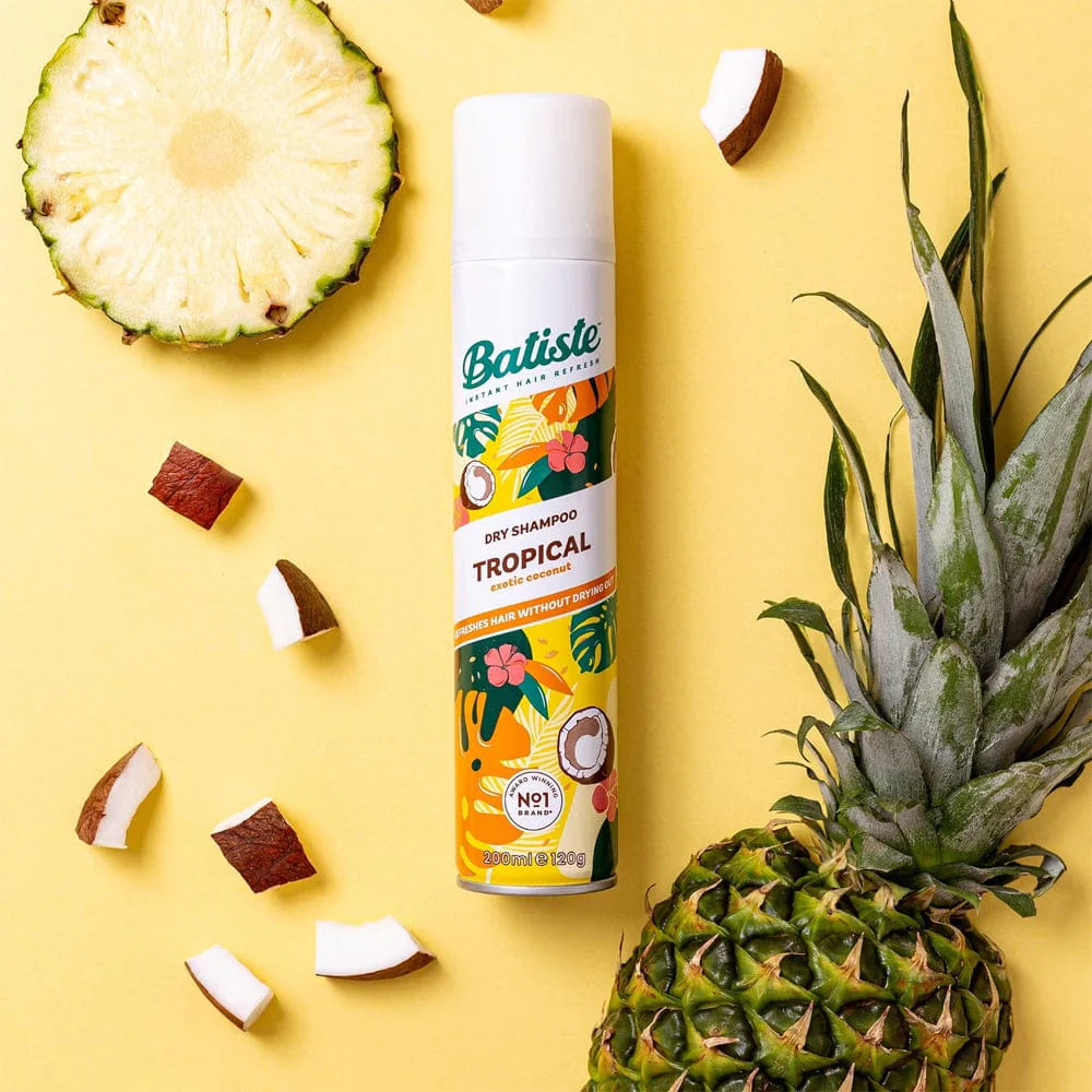 Batiste Dry Shampoo Spray Tropical Exotic Coconut 280ml / 200ml
