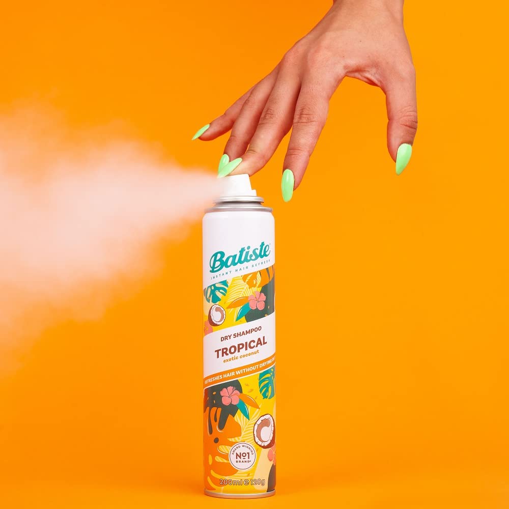 Batiste Dry Shampoo Spray Tropical Exotic Coconut 280ml / 200ml