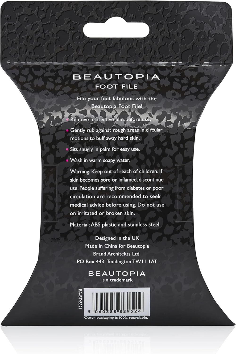 Beautopia Foot File