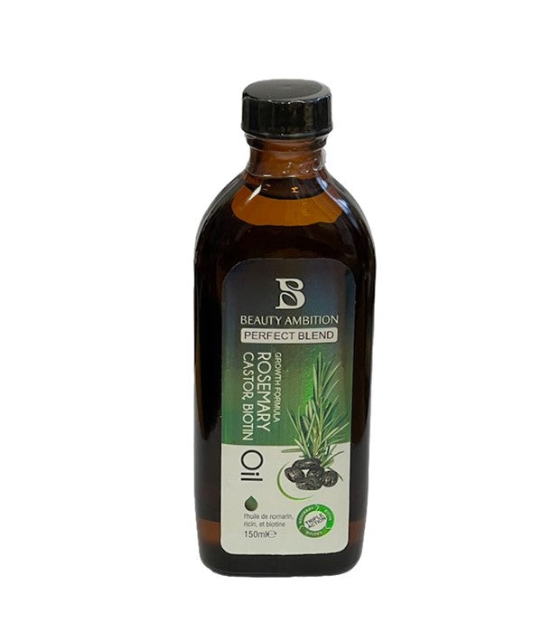 Beauty Ambition 100 Percent Pure Rosemary Castor Biotin Oil