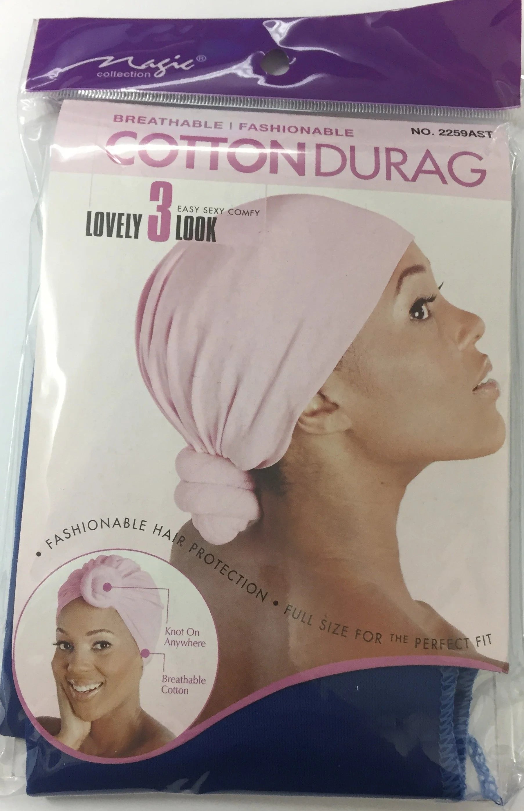 Bee Sales Breathable Cotton Durag 2259AST