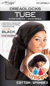 Bee Sales Dreadlocks Breathable Tube Ultra Stretch Black