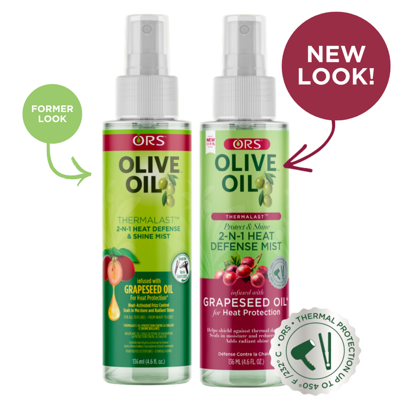 ORS Olive Oil With Grapeseed Oil 2 N 1 Shine Mist And Heat Defense 136ml