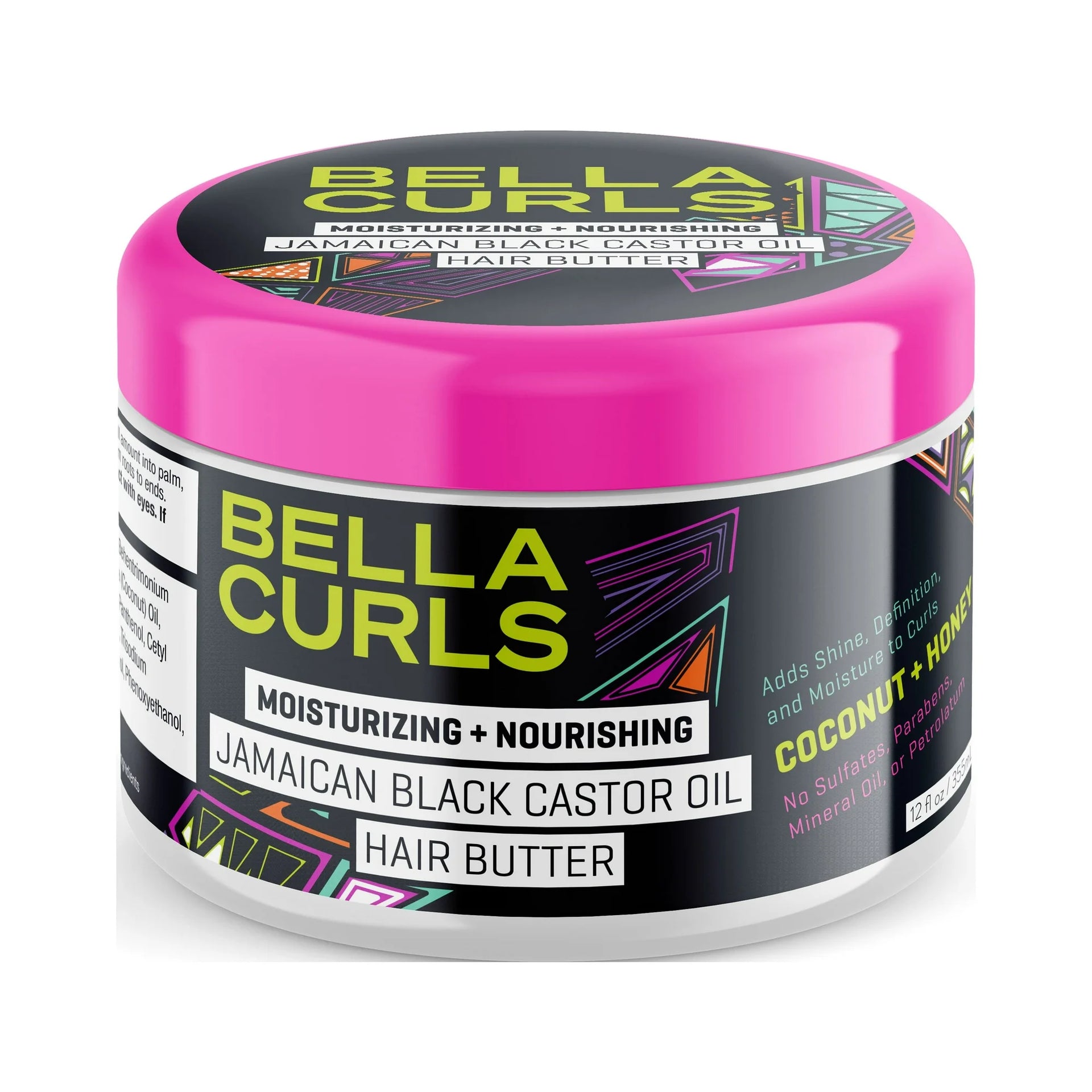 Bella Curls Jamaican Black Castor Oil Hair Butter 355ml