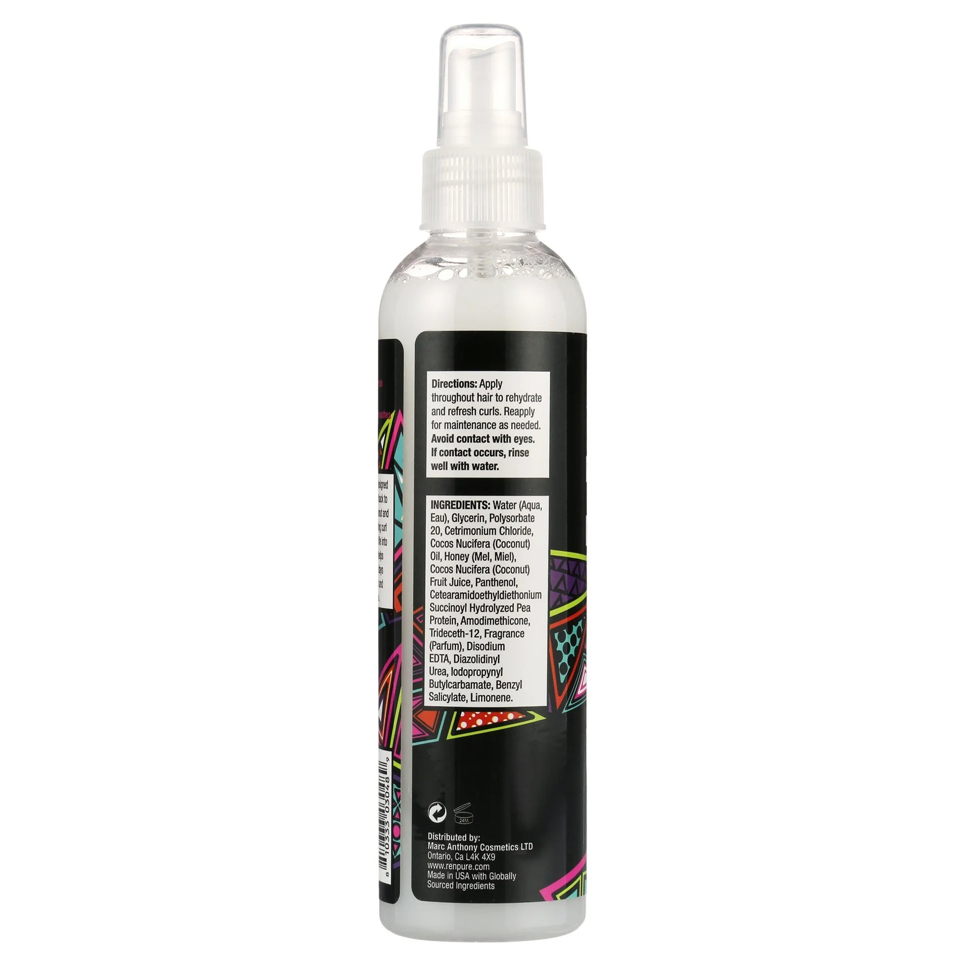 Bella Curls Moisturizing And Nourishing Curl Refresher Mist 237ml
