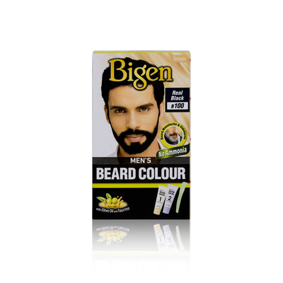 Bigen Color Mens Beard Colour Real Black B100