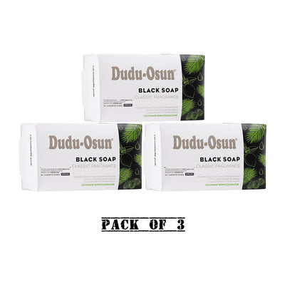 Dudu Osun African Black Soap 150g Classic Fragrance Pure Natural For Eczema Acne