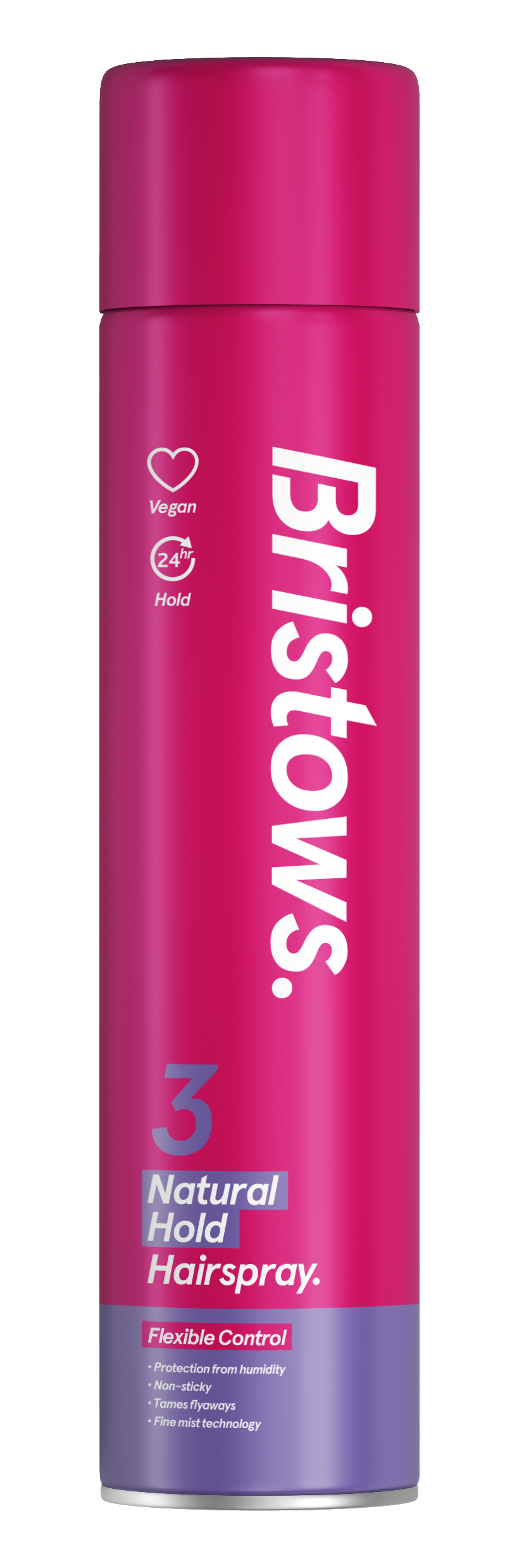 Three Pears Bristows Natural Hold Hair Spray 400ml