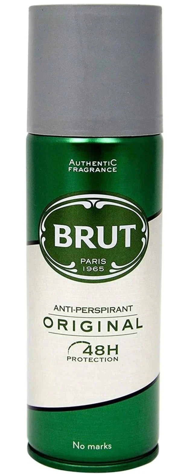 Brut Original Mens Anti-Perspirant 48H Deodorant with Distinctive Fragrance 200ml