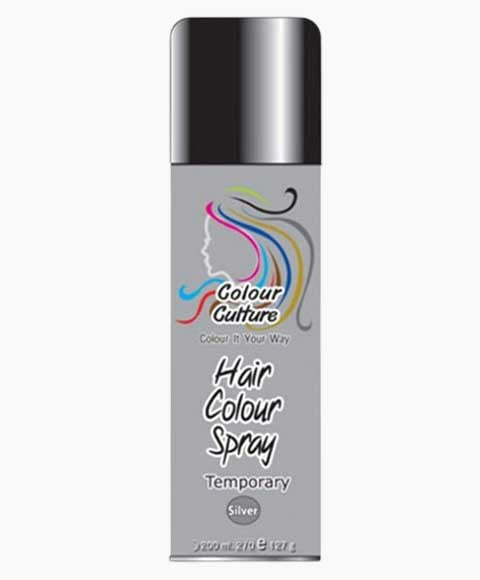 Colour Culture Temporary Hair Color Silver Spray