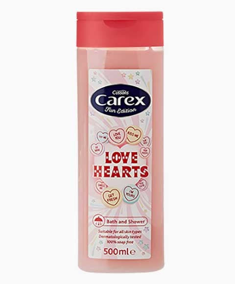 Cussons Carex Fun Edition Love Hearts Shower Gel
